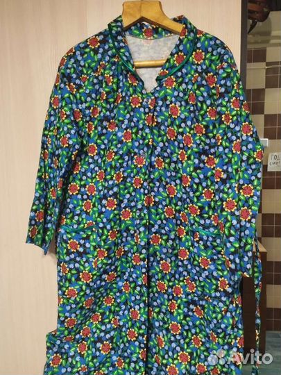 Халат фланелевый