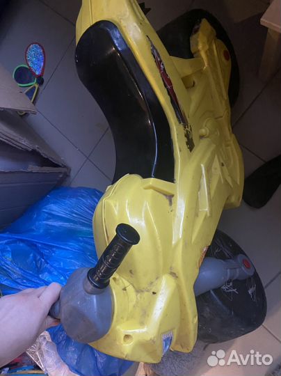 Детский мотоцикл каталка Полесье