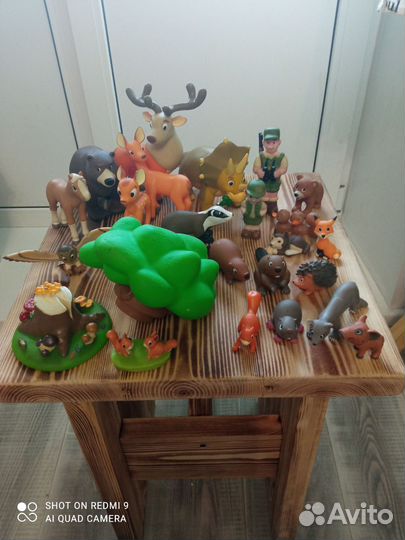 Коллекция деагостини животные леса