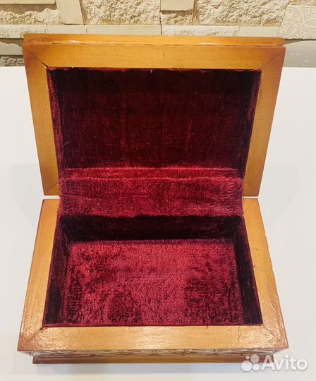 Шкатулка деревянная СССР