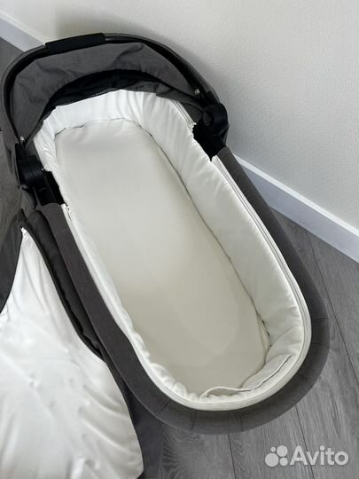 Люлька cybex balios s lux cot s soho grey