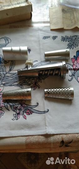 Соковыжималка -приставка к мясорубке, СССР