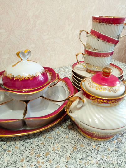 Чайный сервис фарфор