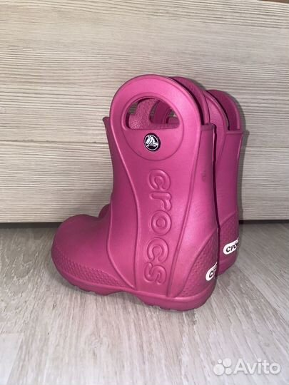 Резиновые сапоги crocs c7