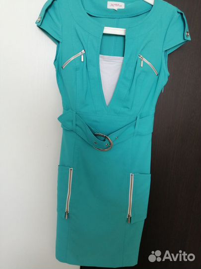 Костюм тройка и платье с топом