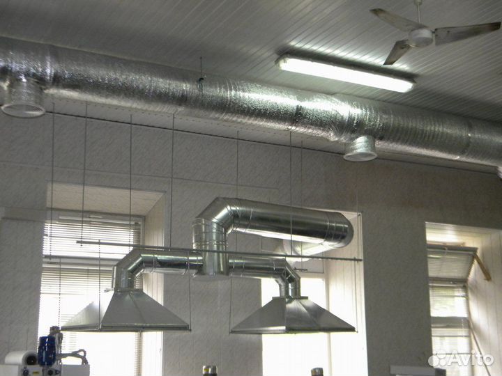 Монтаж систем вентиляции