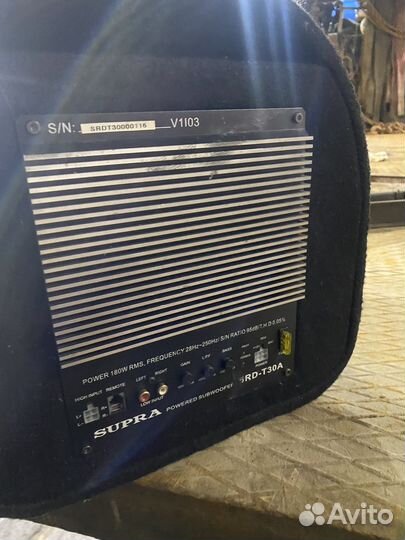 Сабвуфер Supra SRD30a
