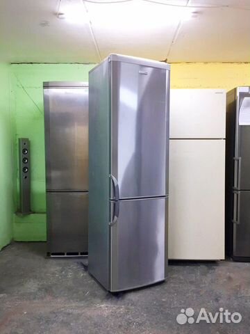 Холод�ильник бу металлик двухметровый Beko