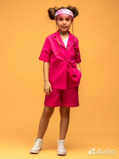 Костюм для девочки летний 104 рост