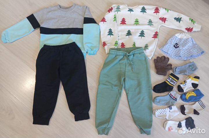Вещи на мальчика 2,5-4 года пакетом (рост 98-110)