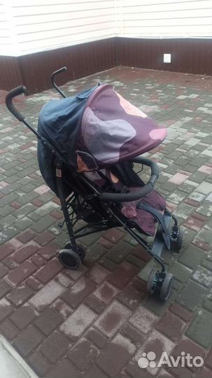 Прогулочная коляска трость бу