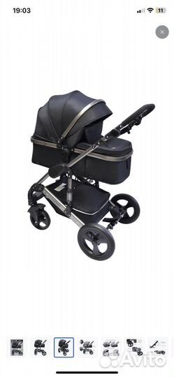 Коляска Luxmom 555 2в1