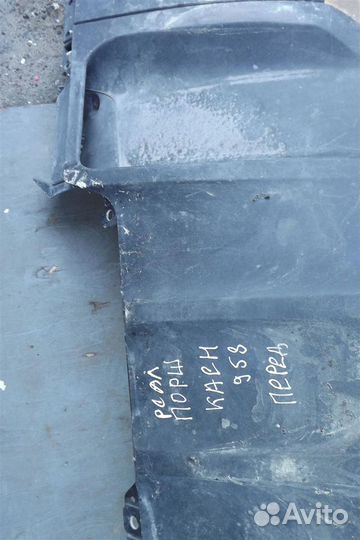 Юбка Губа Бампера Порше Кайен