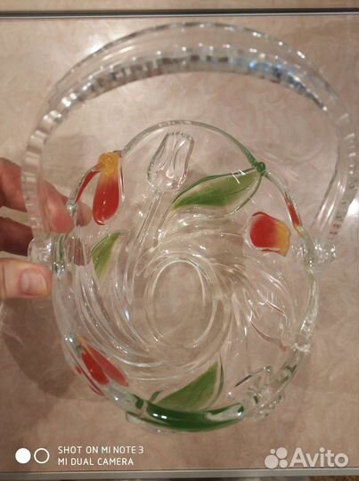 Ваза-корзинка