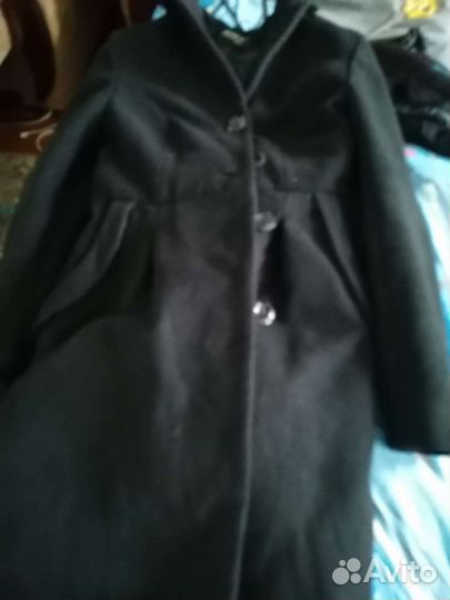 Пальто зимнее с мехом
