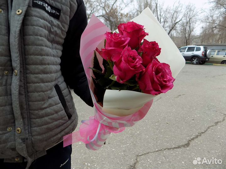 Розы. Букеты Маме