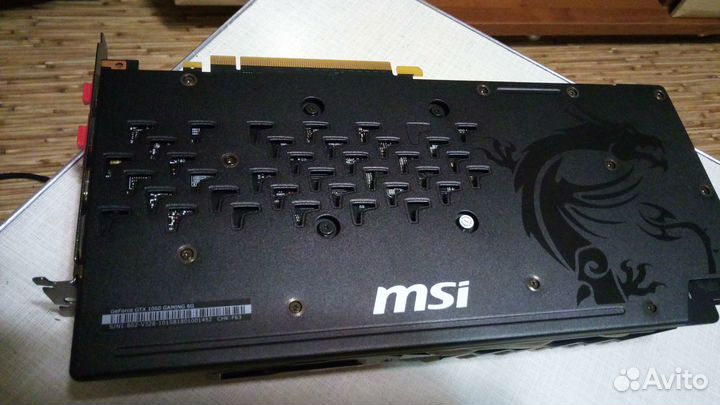 Видеокарта gtx 1060 6gb msi gaming x