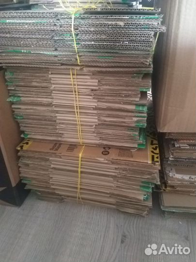 Коробки картонные б/у