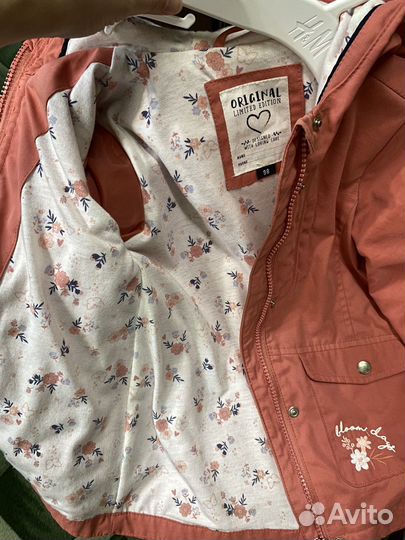 Куртка на девочку 98