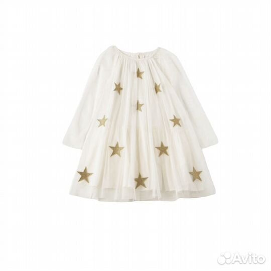 Платье stella maccartney kids stars dress