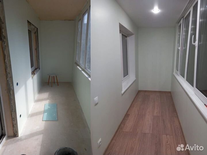 Отделка балконов и лоджий