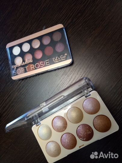 Две палетки теней