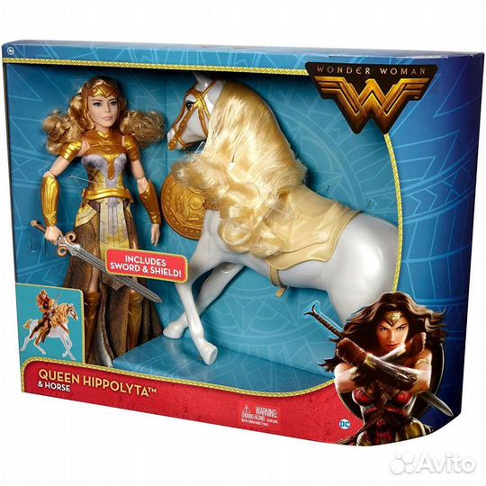 Barbie Queen Hippolyta Doll with Hors