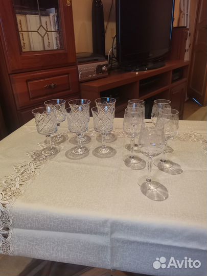 Хрустальная посуда СССР