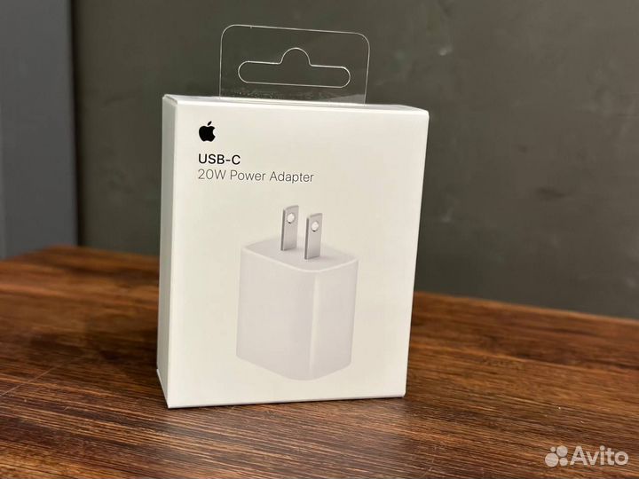 Зарядное устройство Apple 20W Type-C Original Амер