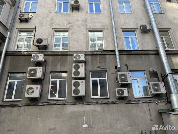 Монтаж кондиционеров, высотник