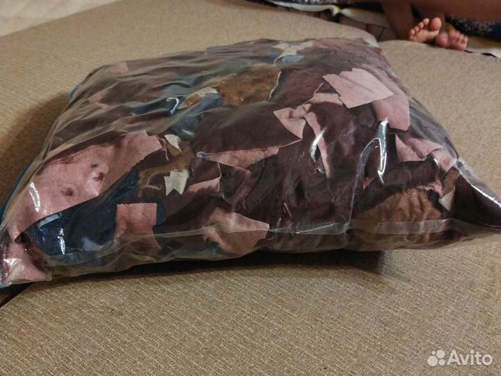 Кусочки меха