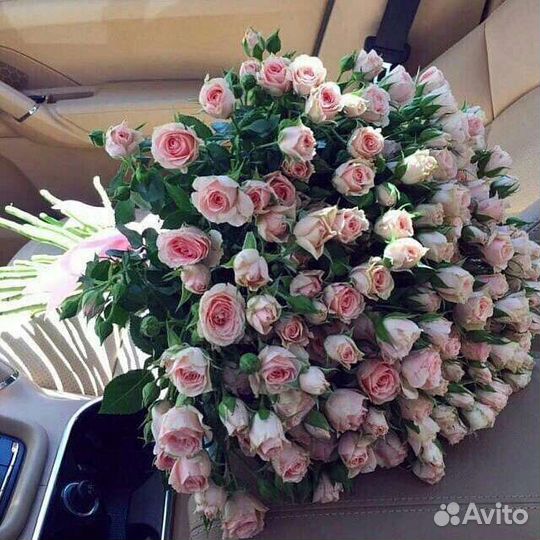 Цветы розы букет