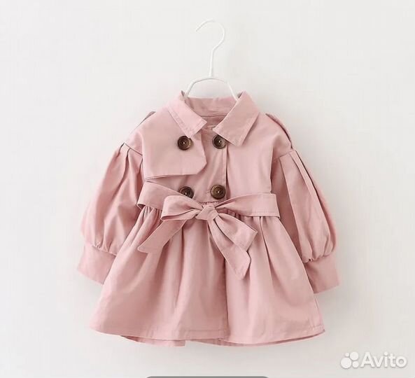 Тренч для девочки