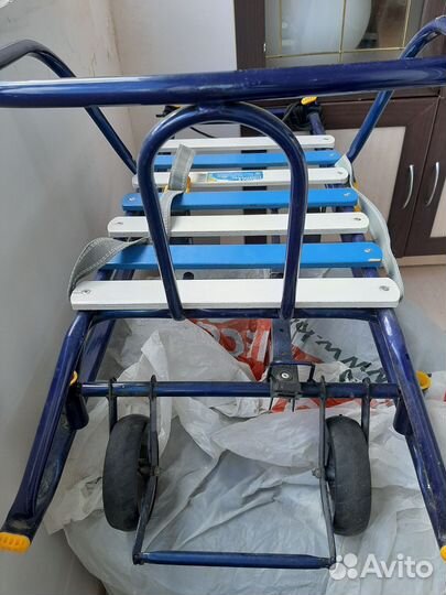 Санки с колесами