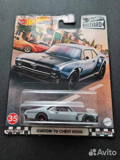 Hot wheels premium, Chevy Nova '70