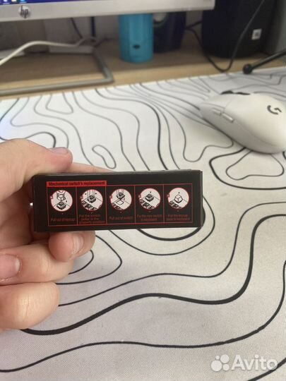 Свичи для клавиатуры redragon (красные)