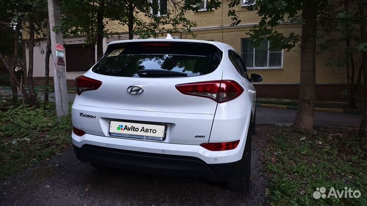 Hyundai Tucson 2.0 AT, 2016, 36 000 км