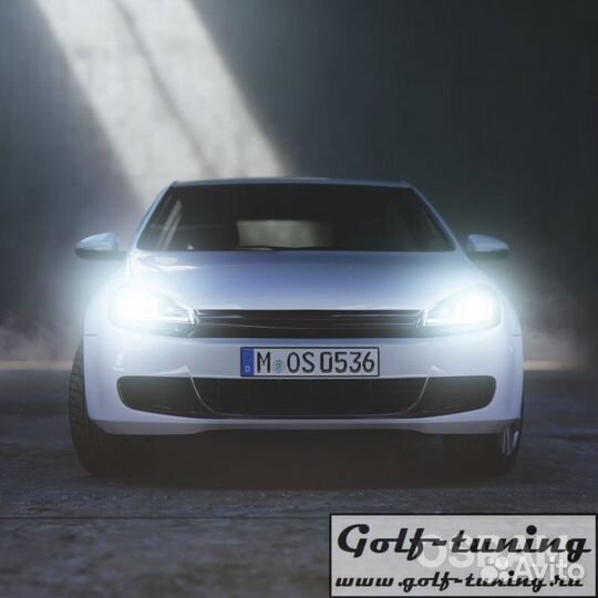 Golf 6 Фары LEDriving Xenarc Edition black ксенон