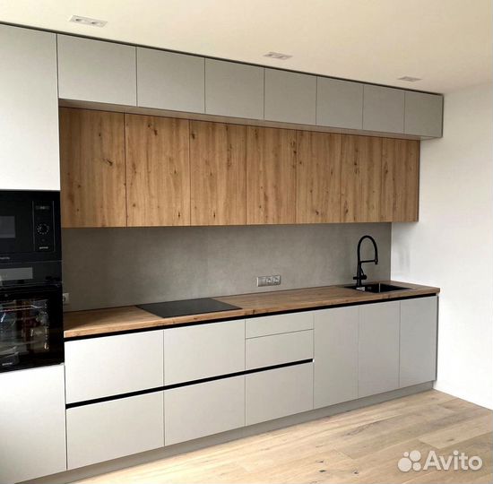 Кухня угловая и прямая 