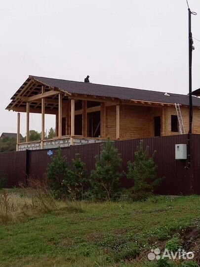 Крыши срубы