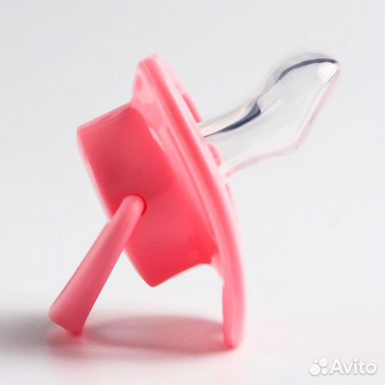 Соска-пустышка ортодонтическая,силикон,6+, с колпа