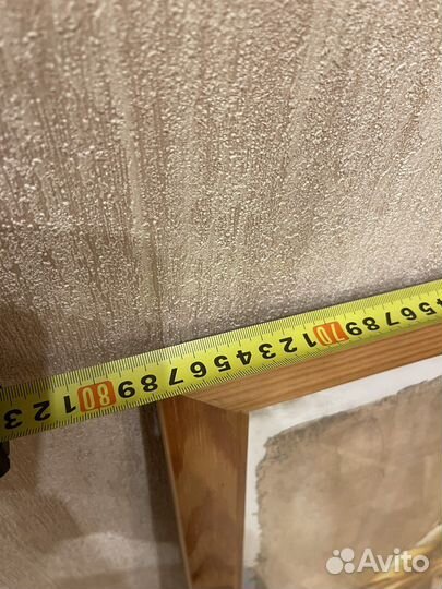 Деревянная рамка со стеклом, папирус