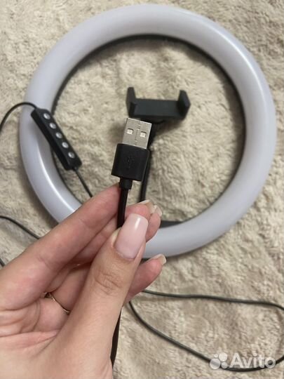 Кольцевая лампа 33 см