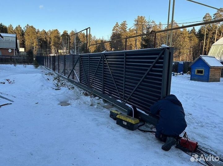 Забор жалюзи