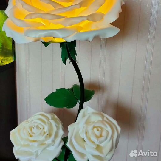 Светильники цветы из изолона