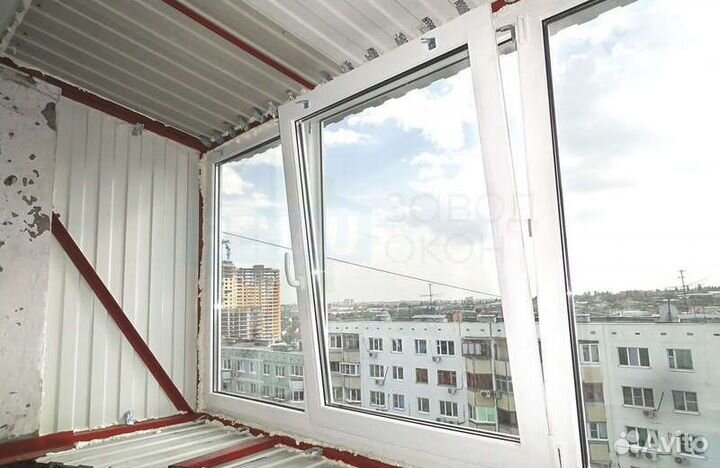 Пластиковое окно с установкой