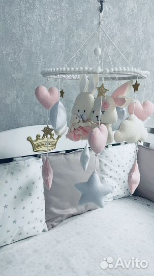 Мобиль из фетра