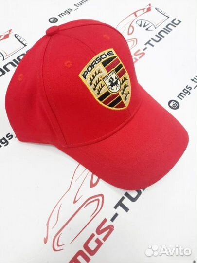 Бейсболка Porsche красная