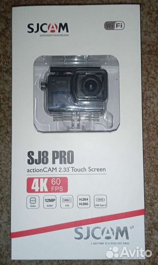Экшен камера sjcom SJ8 PRO