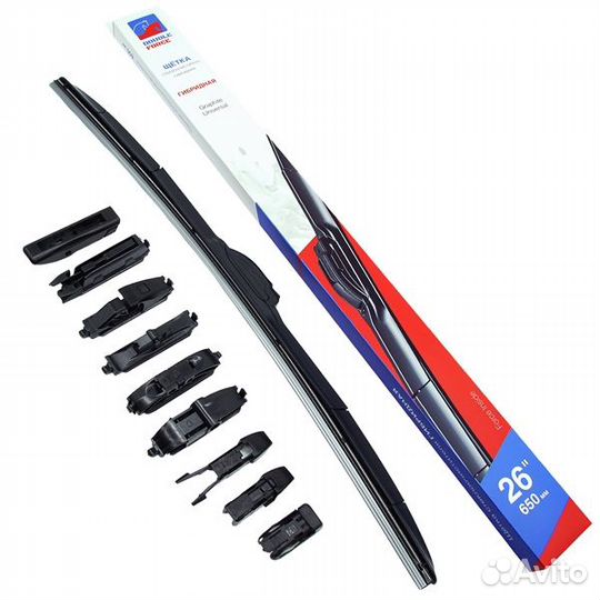 Щетка стеклоочистителя гибридная Double Force 650